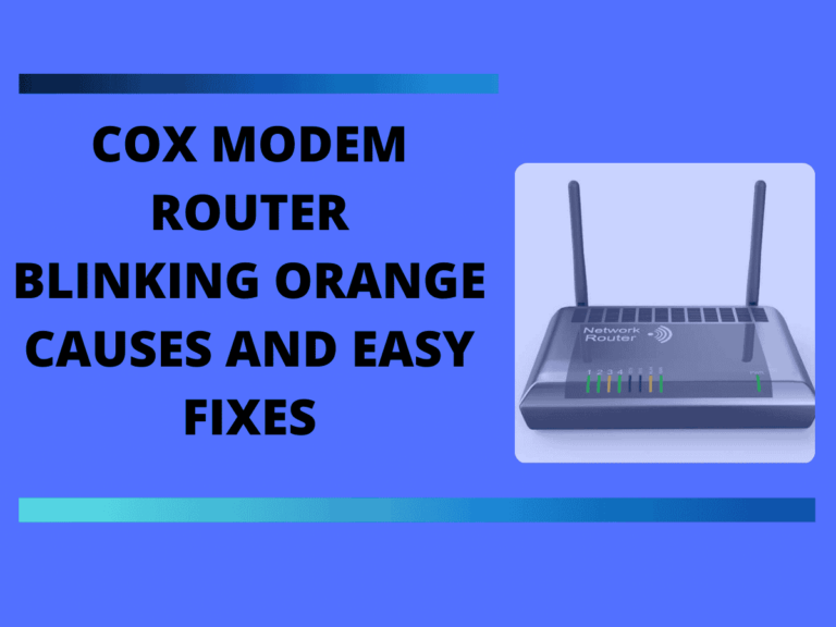 Cox Modem Router Blinking White: Understanding Causes and Simple Fixes