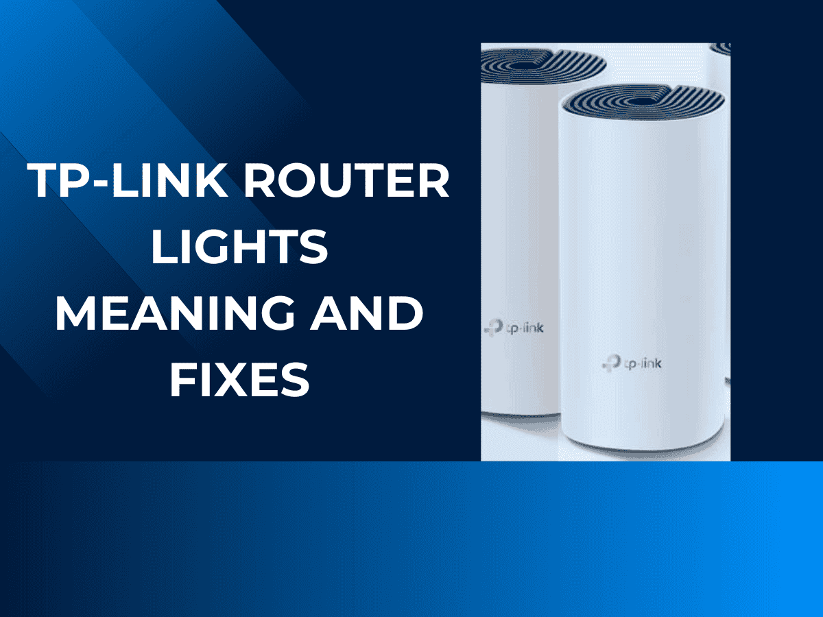 TP-Link Router Lights - Meaning and Fixes