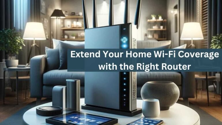 How to Extend Your Home Wi-Fi Coverage with the Right Router